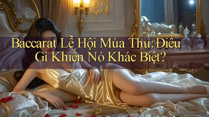 Baccarat Lễ Hội Mùa Thu: Điều Gì Khiến Nó Khác Biệt? Baccarat Lễ Hội Mùa Thu: Điều Gì Khiến Nó Khác Biệt?