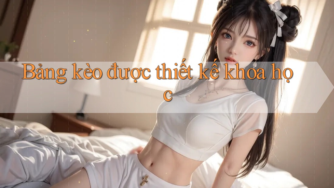 Bảng kèo được thiết kế khoa học Bảng kèo được thiết kế khoa học