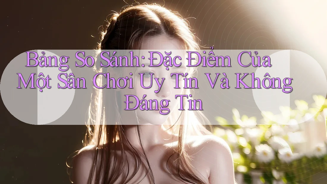 Bảng So Sánh: Đặc Điểm Của Một Sân Chơi Uy Tín Và Không Đáng Tin Bảng So Sánh: Đặc Điểm Của Một Sân Chơi Uy Tín Và Không Đáng Tin