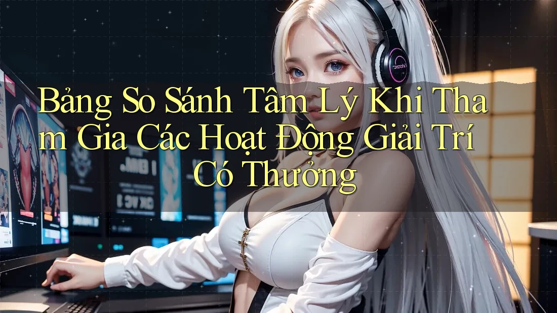 Bảng So Sánh Tâm Lý Khi Tham Gia Các Hoạt Động Giải Trí Có Thưởng Bảng So Sánh Tâm Lý Khi Tham Gia Các Hoạt Động Giải Trí Có Thưởng