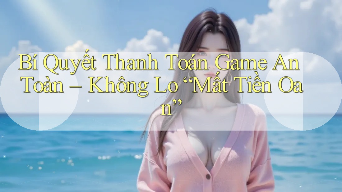 Bí Quyết Thanh Toán Game An Toàn – Không Lo “Mất Tiền Oan” Bí Quyết Thanh Toán Game An Toàn – Không Lo “Mất Tiền Oan”
