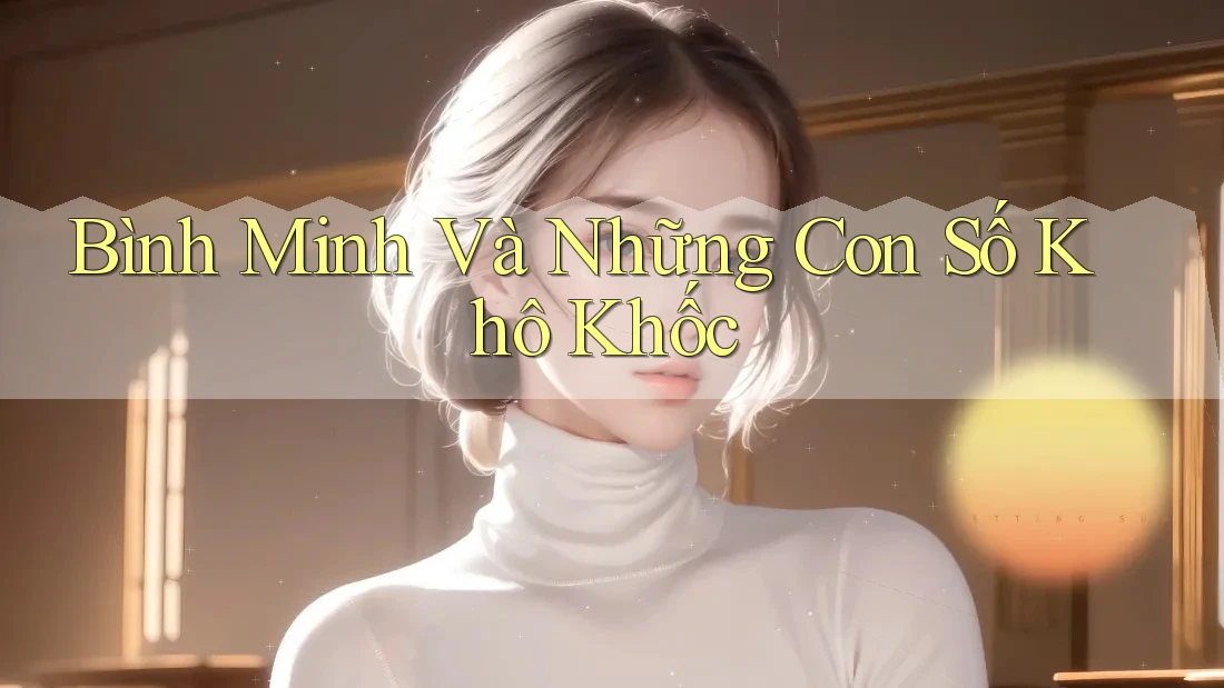 Bình Minh Và Những Con Số Khô Khốc Bình Minh Và Những Con Số Khô Khốc