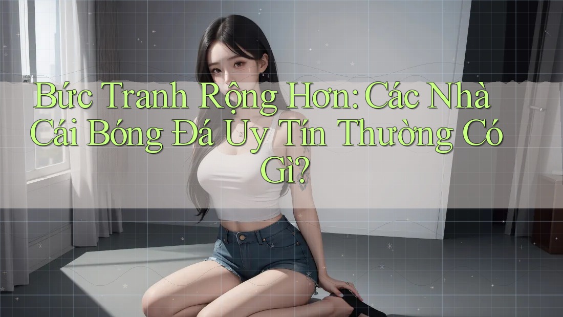 Bức Tranh Rộng Hơn: Các Nhà Cái Bóng Đá Uy Tín Thường Có Gì? Bức Tranh Rộng Hơn: Các Nhà Cái Bóng Đá Uy Tín Thường Có Gì?