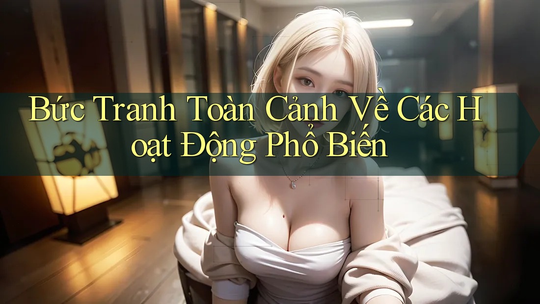 Bức Tranh Toàn Cảnh Về Các Hoạt Động Phổ Biến Bức Tranh Toàn Cảnh Về Các Hoạt Động Phổ Biến