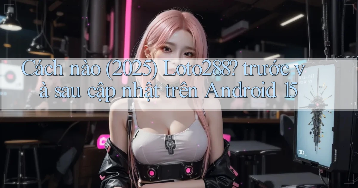 Cách nào (2025) Loto288 trước và sau cập nhật trên Android 15