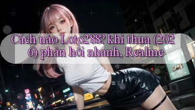 Cách nào Loto288 khi thua (2026) phản hồi nhanh, Realme