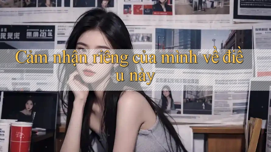 Cảm nhận riêng của mình về điều này Cảm nhận riêng của mình về điều này