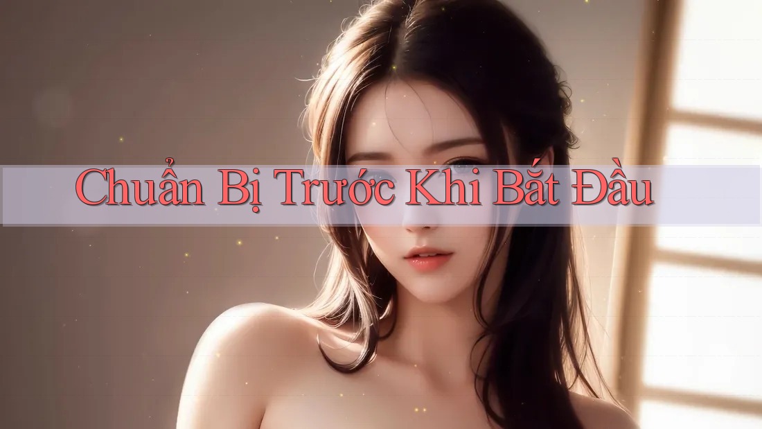 Chuẩn bị trước khi bắt đầu Chuẩn bị trước khi bắt đầu