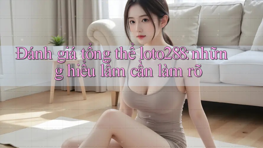 Đánh giá tổng thể loto288: những hiểu lầm cần làm rõ Đánh giá tổng thể loto288: những hiểu lầm cần làm rõ