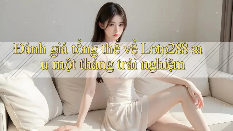 Đánh giá tổng thể về Loto288 sau một tháng trải nghiệm Đánh giá tổng thể về Loto288 sau một tháng trải nghiệm