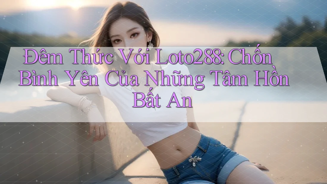 Đêm Thức Với Loto288: Chốn Bình Yên Của Những Tâm Hồn Bất An Đêm Thức Với Loto288: Chốn Bình Yên Của Những Tâm Hồn Bất An