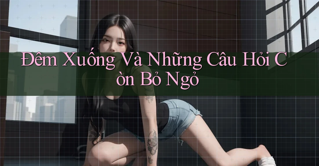Đêm Xuống Và Những Câu Hỏi Còn Bỏ Ngỏ Đêm Xuống Và Những Câu Hỏi Còn Bỏ Ngỏ
