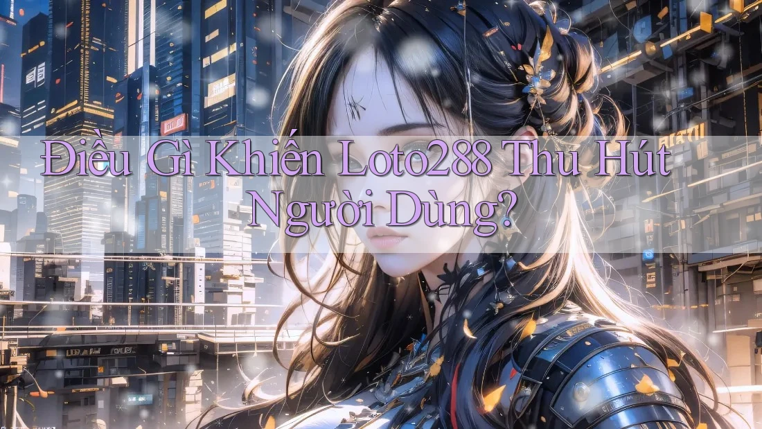 Điều Gì Khiến Loto288 Thu Hút Người Dùng? Điều Gì Khiến Loto288 Thu Hút Người Dùng?