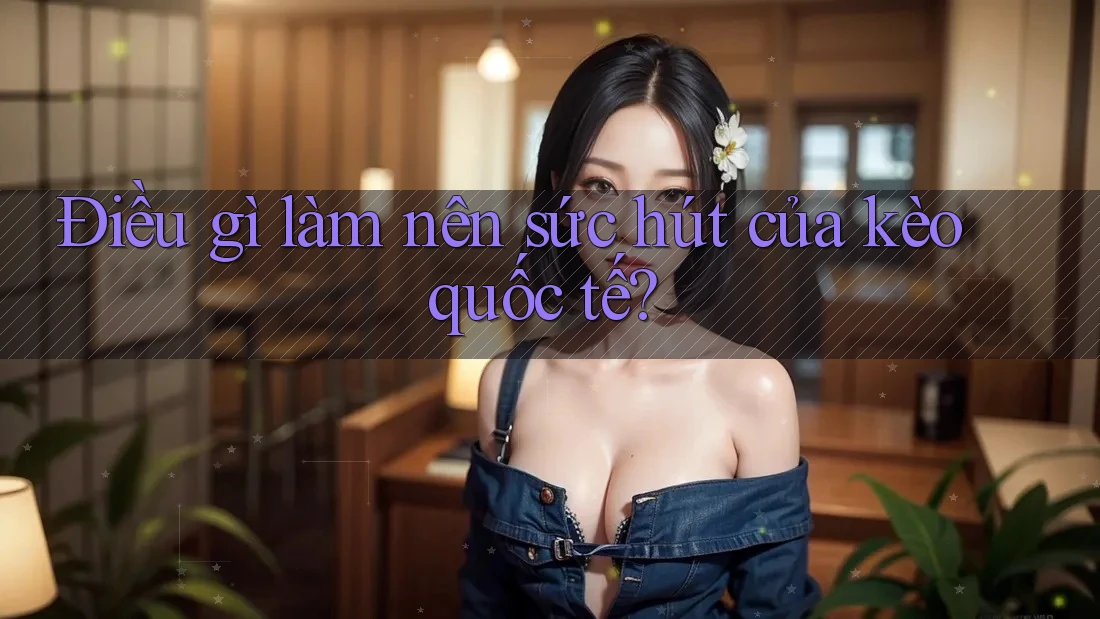 Điều gì làm nên sức hút của kèo quốc tế? Điều gì làm nên sức hút của kèo quốc tế?