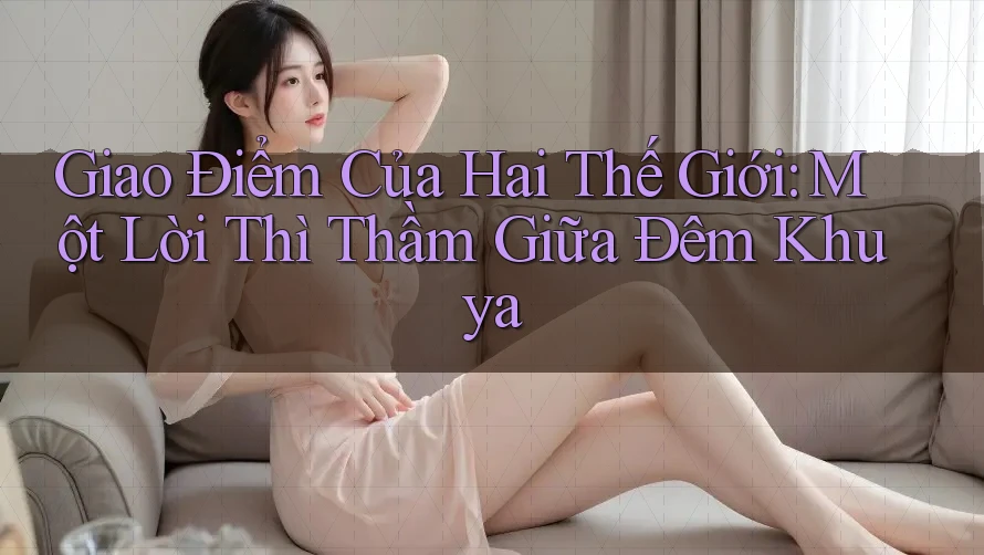 Giao Điểm Của Hai Thế Giới: Một Lời Thì Thầm Giữa Đêm Khuya Giao Điểm Của Hai Thế Giới: Một Lời Thì Thầm Giữa Đêm Khuya