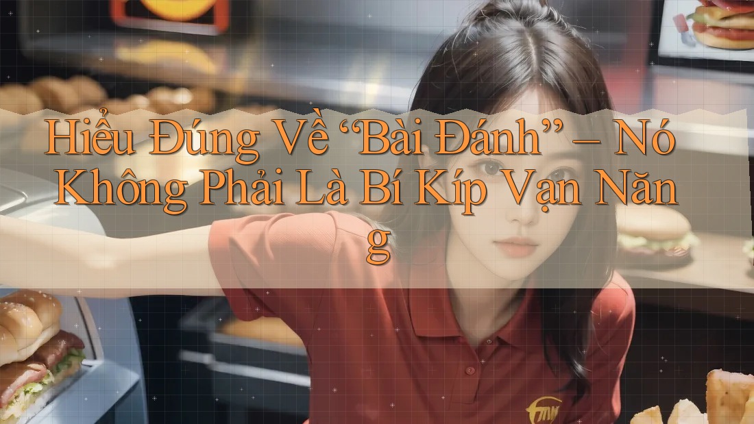 Hiểu Đúng Về “Bài Đánh” – Nó Không Phải Là Bí Kíp Vạn Năng Hiểu Đúng Về “Bài Đánh” – Nó Không Phải Là Bí Kíp Vạn Năng
