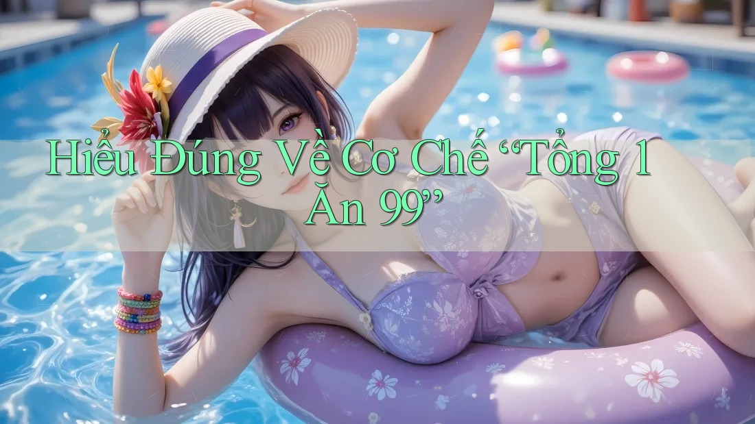 Hiểu Đúng Về Cơ Chế “Tổng 1 Ăn 99” Hiểu Đúng Về Cơ Chế “Tổng 1 Ăn 99”