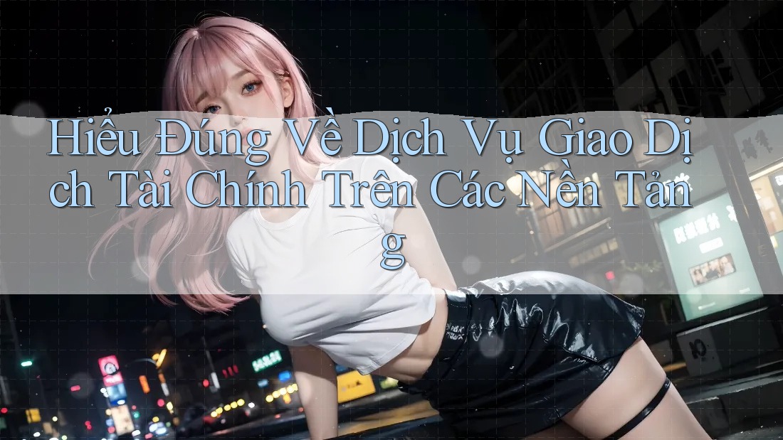Hiểu Đúng Về Dịch Vụ Giao Dịch Tài Chính Trên Các Nền Tảng Hiểu Đúng Về Dịch Vụ Giao Dịch Tài Chính Trên Các Nền Tảng