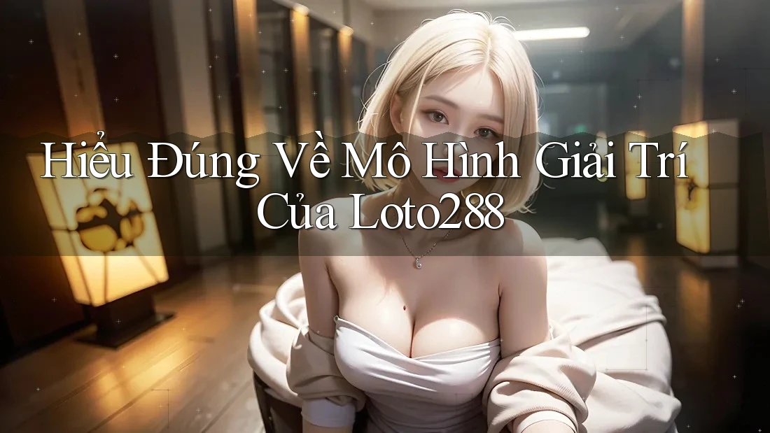 Hiểu Đúng Về Mô Hình Giải Trí Của Loto288 Hiểu Đúng Về Mô Hình Giải Trí Của Loto288