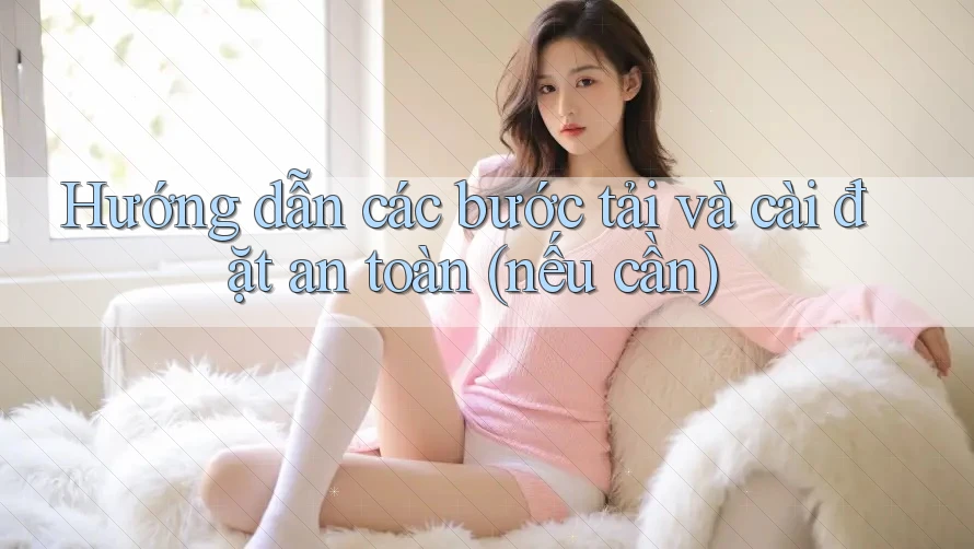 Hướng dẫn các bước tải và cài đặt an toàn (nếu cần) Hướng dẫn các bước tải và cài đặt an toàn (nếu cần)