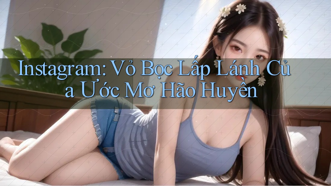 Instagram: Vỏ Bọc Lấp Lánh Của Ước Mơ Hão Huyền Instagram: Vỏ Bọc Lấp Lánh Của Ước Mơ Hão Huyền