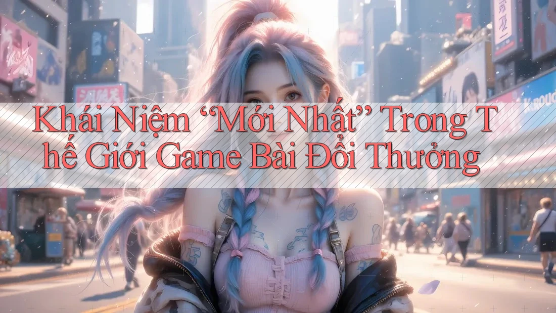 Khái Niệm “Mới Nhất” Trong Thế Giới Game Bài Đổi Thưởng Khái Niệm “Mới Nhất” Trong Thế Giới Game Bài Đổi Thưởng