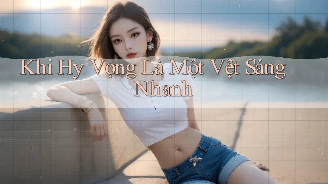 Khi Hy Vọng Là Một Vệt Sáng Nhanh Khi Hy Vọng Là Một Vệt Sáng Nhanh