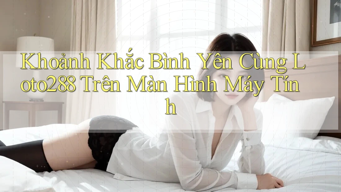 Khoảnh Khắc Bình Yên Cùng Loto288 Trên Màn Hình Máy Tính Khoảnh Khắc Bình Yên Cùng Loto288 Trên Màn Hình Máy Tính