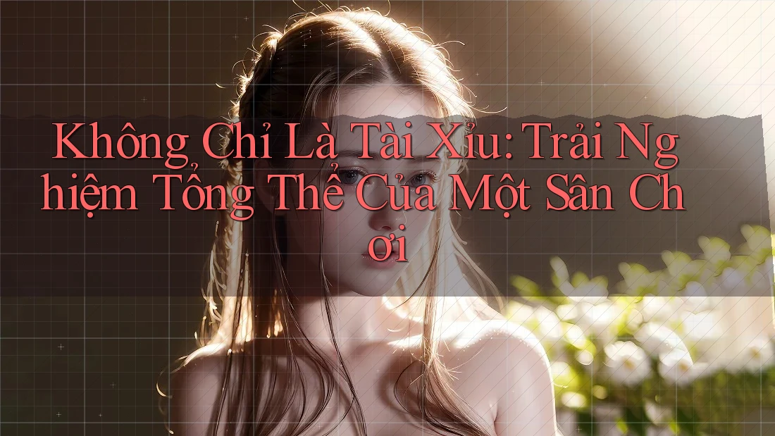 Không Chỉ Là Tài Xỉu: Trải Nghiệm Tổng Thể Của Một Sân Chơi Không Chỉ Là Tài Xỉu: Trải Nghiệm Tổng Thể Của Một Sân Chơi