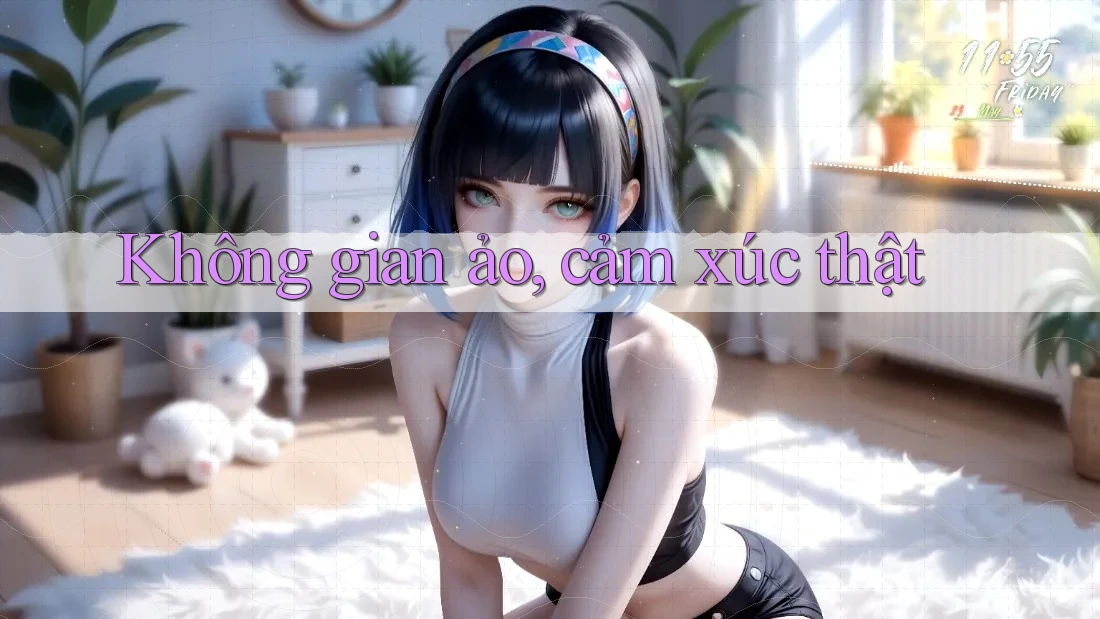 Không gian ảo, cảm xúc thật Không gian ảo, cảm xúc thật