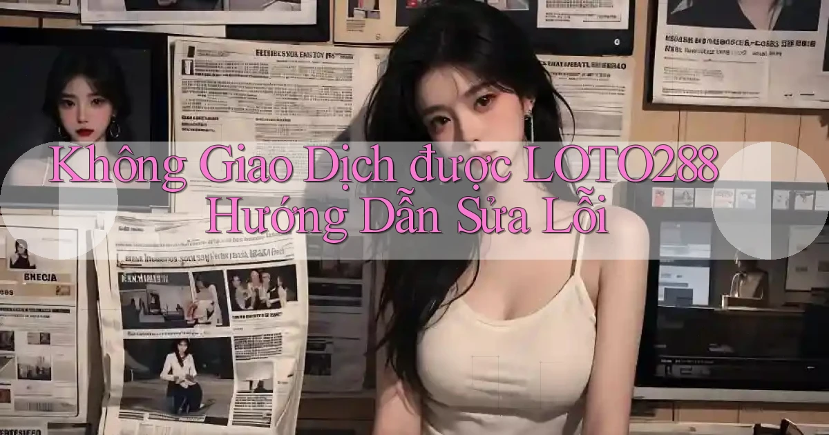 không giao dịch được loto288 hướng dẫn sửa lỗi