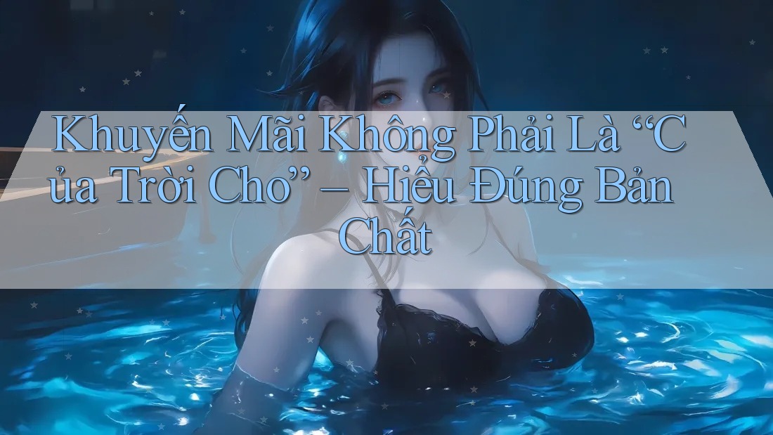 Khuyến Mãi Không Phải Là “Của Trời Cho” – Hiểu Đúng Bản Chất Khuyến Mãi Không Phải Là “Của Trời Cho” – Hiểu Đúng Bản Chất