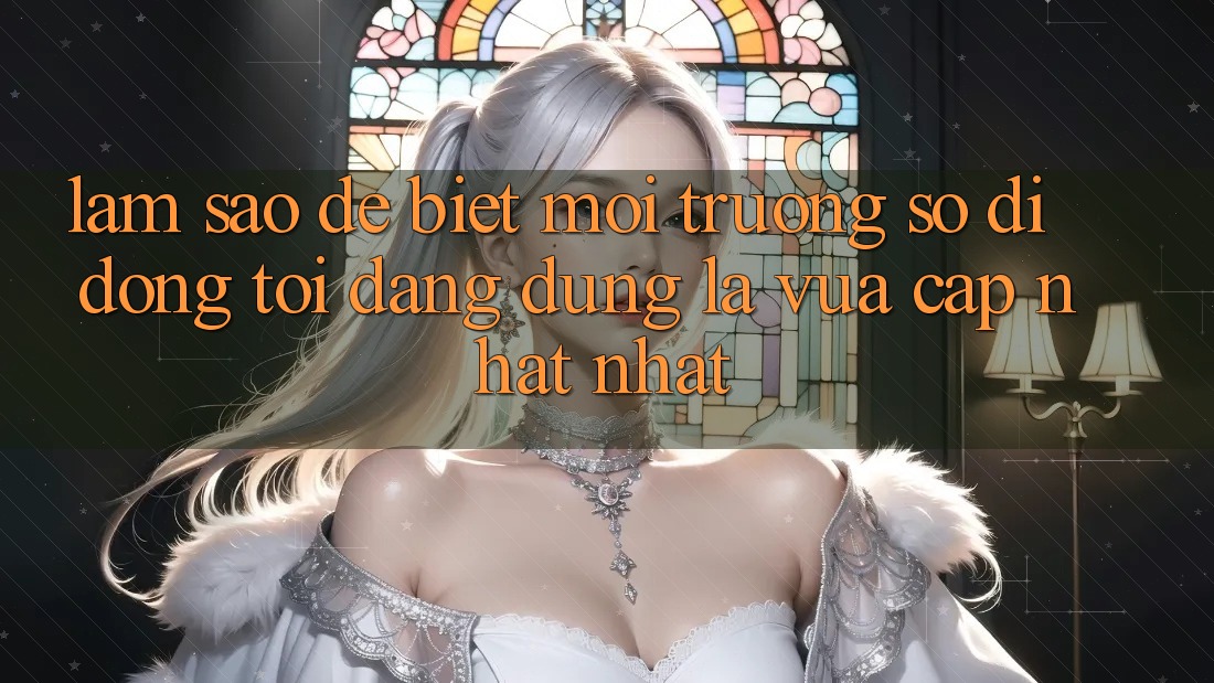 Làm sao để biết môi trường số di động tôi đang dùng là vừa cập nhật nhất? Làm sao để biết môi trường số di động tôi đang dùng là vừa cập nhật nhất?