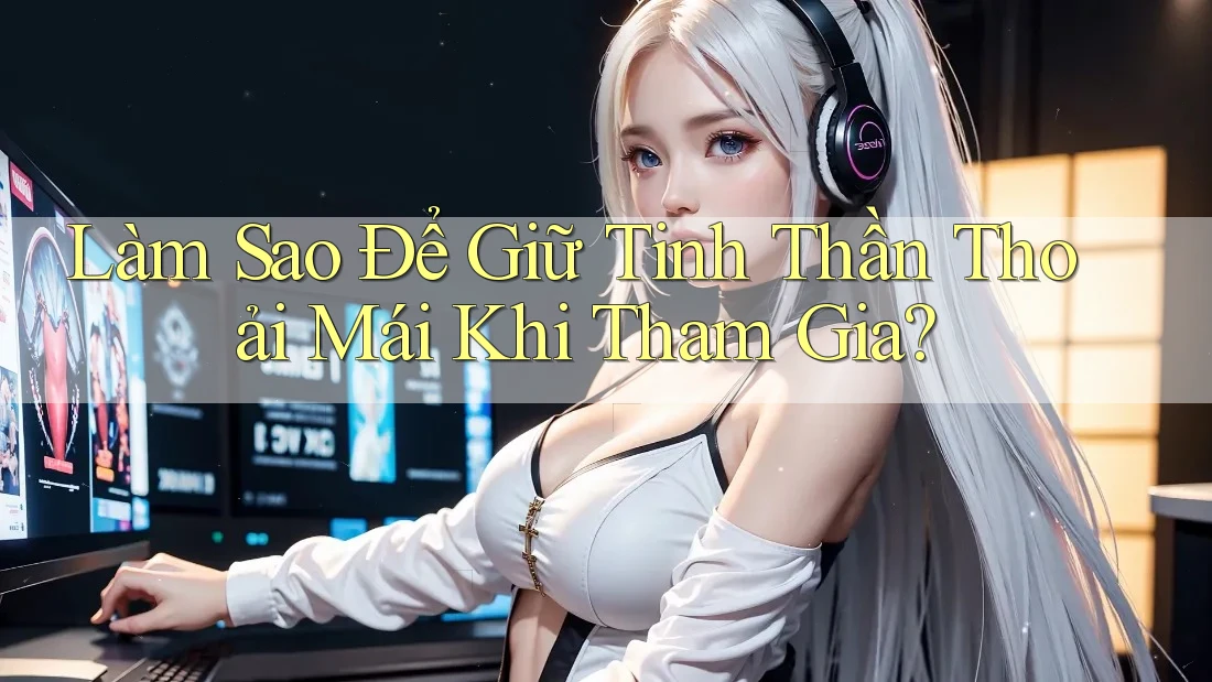 Làm Sao Để Giữ Tinh Thần Thoải Mái Khi Tham Gia? Làm Sao Để Giữ Tinh Thần Thoải Mái Khi Tham Gia?