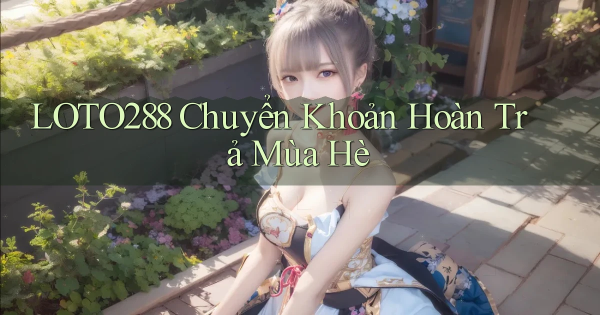 loto288 chuyển khoản hoàn trả mùa hè