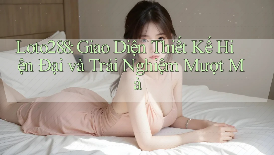 Loto288: Giao Diện Thiết Kế Hiện Đại và Trải Nghiệm Mượt Mà Loto288: Giao Diện Thiết Kế Hiện Đại và Trải Nghiệm Mượt Mà
