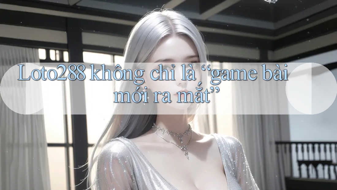 Loto288 không chỉ là “game bài mới ra mắt” Loto288 không chỉ là “game bài mới ra mắt”