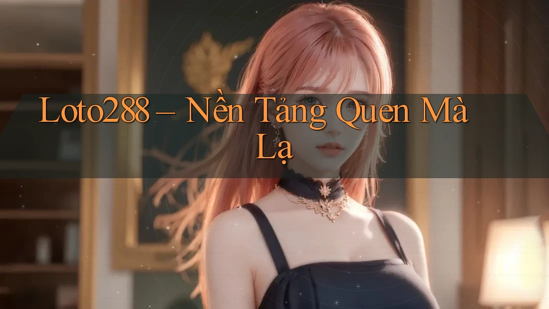 Loto288 – Nền Tảng Quen Mà Lạ Loto288 – Nền Tảng Quen Mà Lạ