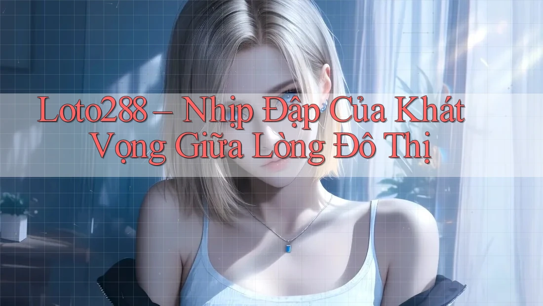 Loto288 – Nhịp Đập Của Khát Vọng Giữa Lòng Đô Thị Loto288 – Nhịp Đập Của Khát Vọng Giữa Lòng Đô Thị