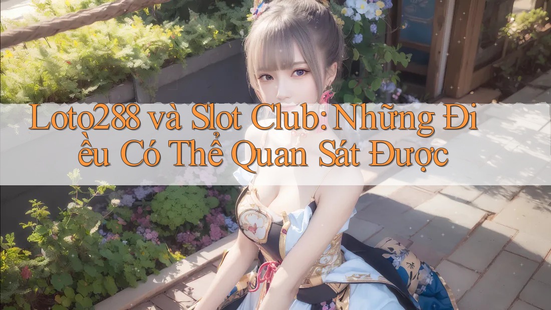 Loto288 và Slot Club: Những Điều Có Thể Quan Sát Được Loto288 và Slot Club: Những Điều Có Thể Quan Sát Được