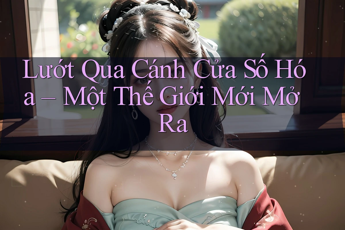 Lướt Qua Cánh Cửa Số Hóa – Một Thế Giới Mới Mở Ra Lướt Qua Cánh Cửa Số Hóa – Một Thế Giới Mới Mở Ra