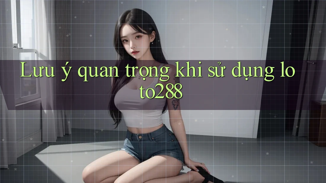Lưu ý quan trọng khi sử dụng loto288 Lưu ý quan trọng khi sử dụng loto288