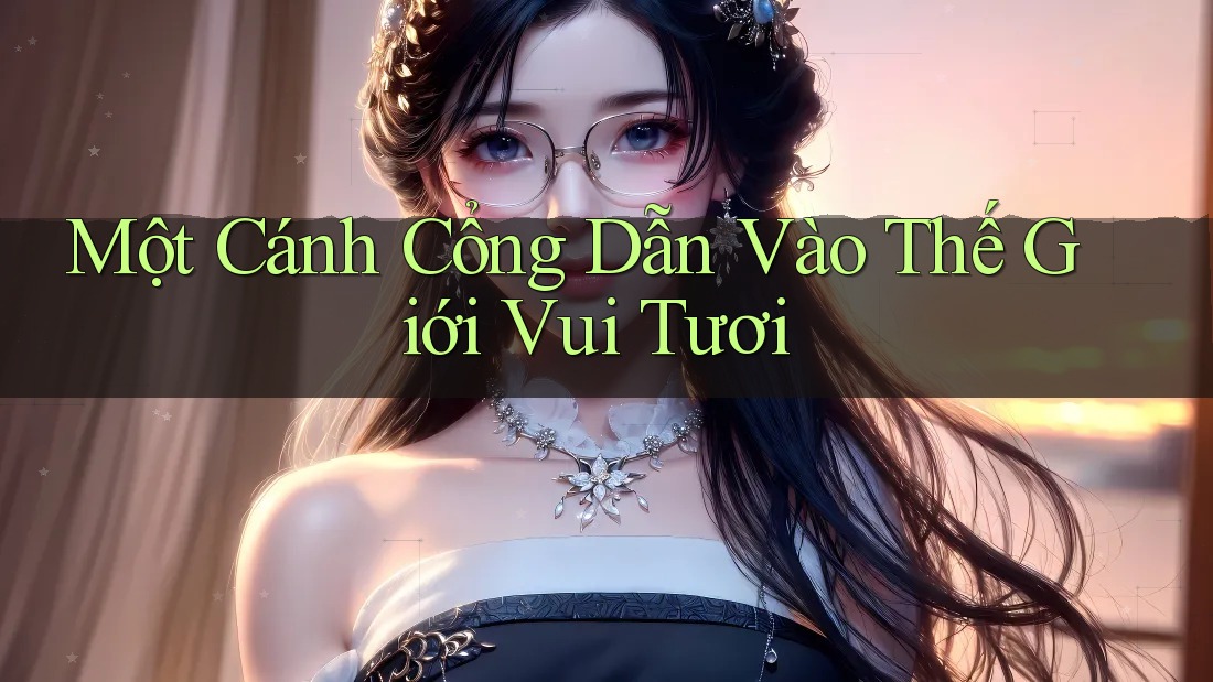 Một Cánh Cổng Dẫn Vào Thế Giới Vui Tươi Một Cánh Cổng Dẫn Vào Thế Giới Vui Tươi