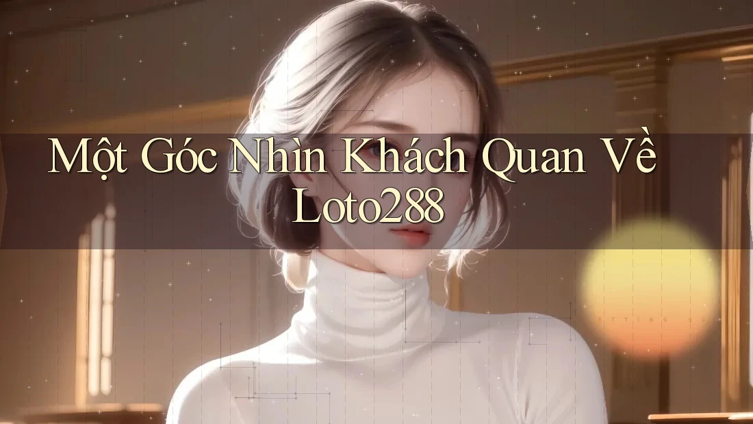 Một Góc Nhìn Khách Quan Về Loto288 Một Góc Nhìn Khách Quan Về Loto288