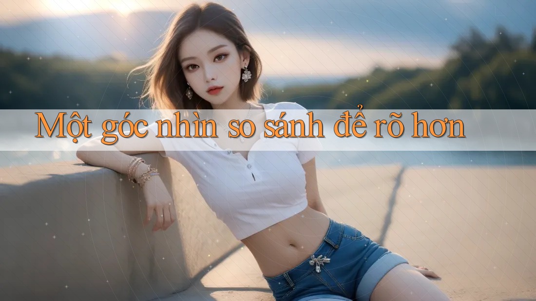 Một góc nhìn so sánh để rõ hơn Một góc nhìn so sánh để rõ hơn