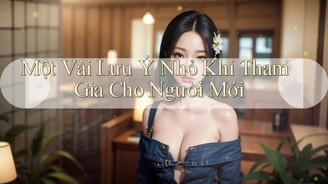 Một Vài Lưu Ý Nhỏ Khi Tham Gia Cho Người Mới Một Vài Lưu Ý Nhỏ Khi Tham Gia Cho Người Mới