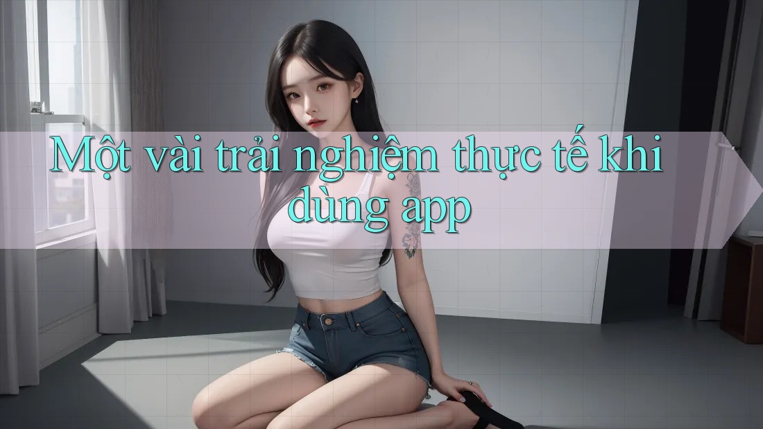 Một vài trải nghiệm thực tế khi dùng app Một vài trải nghiệm thực tế khi dùng app