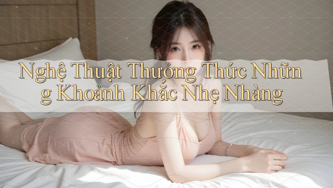 Nghệ Thuật Thưởng Thức Những Khoảnh Khắc Nhẹ Nhàng Nghệ Thuật Thưởng Thức Những Khoảnh Khắc Nhẹ Nhàng