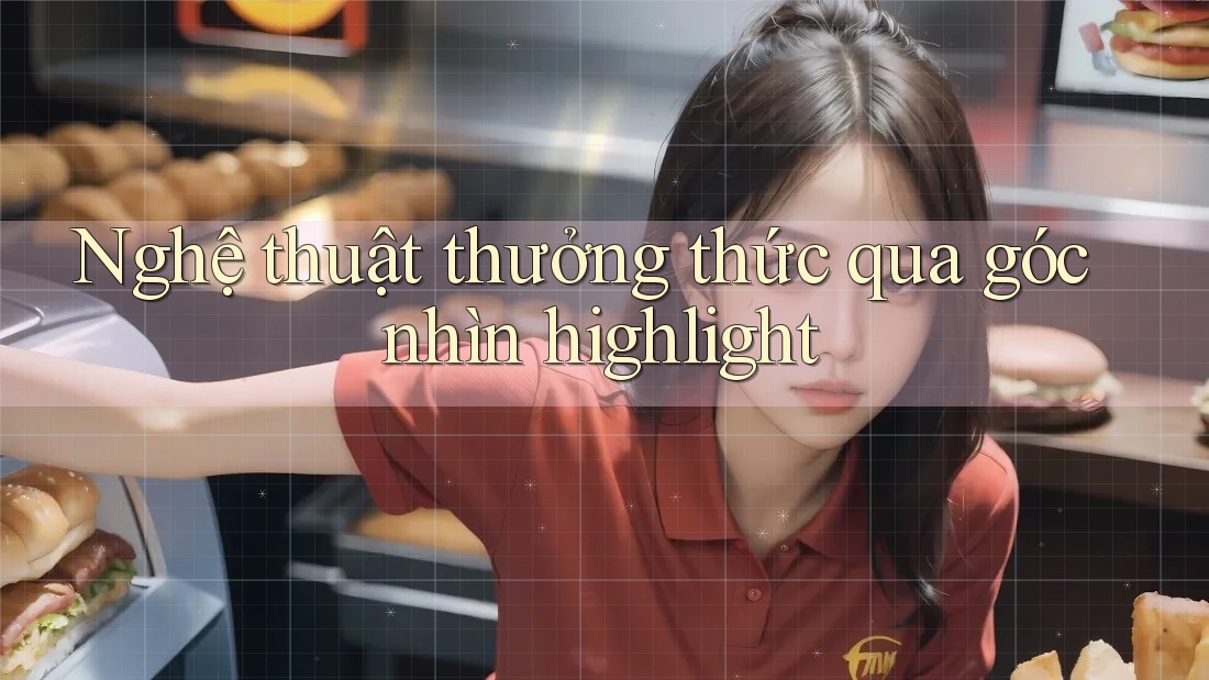 Nghệ thuật thưởng thức qua góc nhìn highlight Nghệ thuật thưởng thức qua góc nhìn highlight