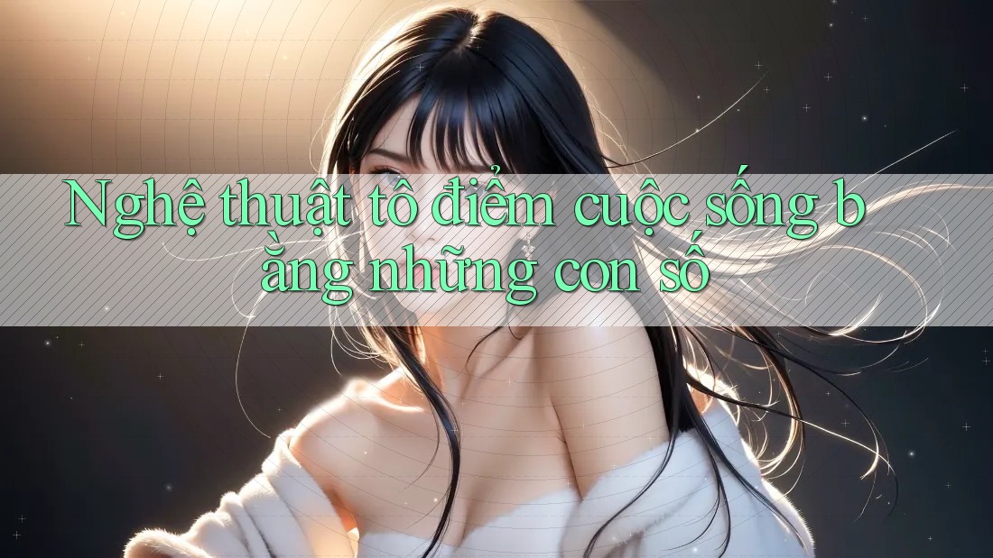 Nghệ thuật tô điểm cuộc sống bằng những con số Nghệ thuật tô điểm cuộc sống bằng những con số